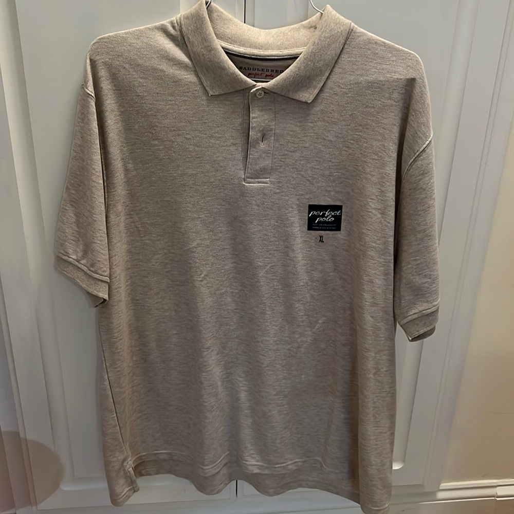 NWT Saddlebred Polo Shirt XL